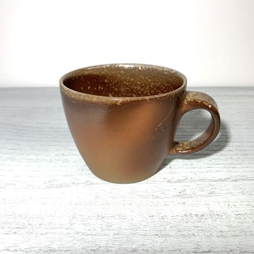 (ちゃそ断捨離)備前焼コーヒーカップ5客セット(柴岡守作) ちゃそ断捨離)備前焼コーヒーカップ5客セット(柴岡守作) ちゃそ